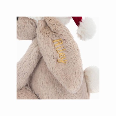 Jellycat Bashful Christmas Konijn | JL6347128